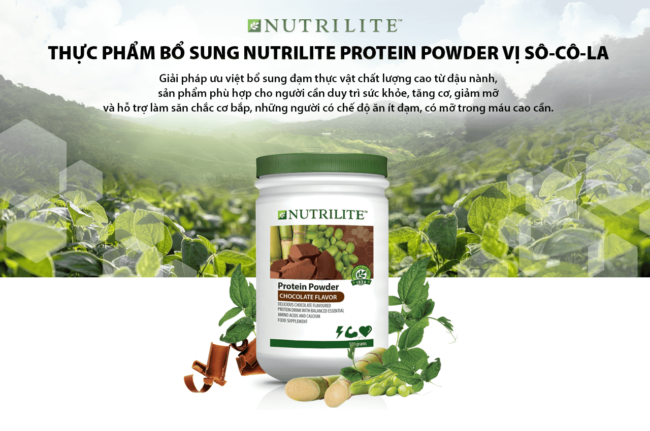NutriliteTM Protein Powder vị Sô-cô-la